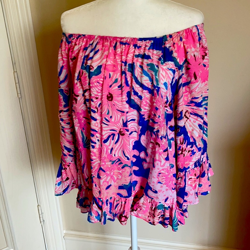 Lilly Pulitzer top size medium - Picture 2 of 5
